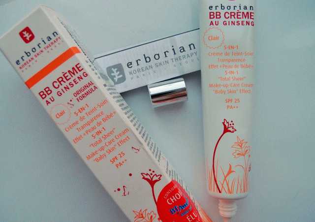 Erborian AU Ginseng Makeup Care Face BB Cream  фото