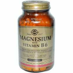 БАД Solgar Магний с витамином В6        