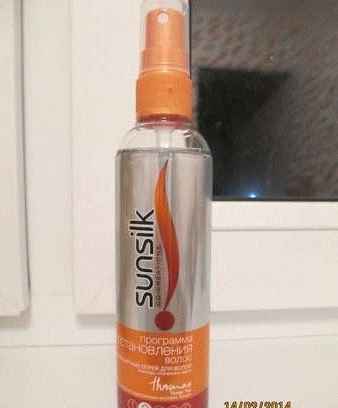 Термозащитный спрей для укладки волос Sunsilk фото