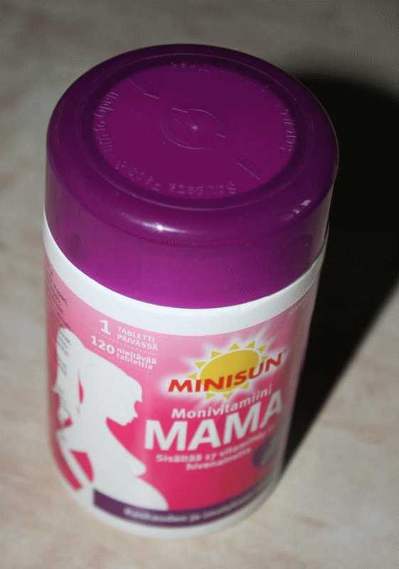 Витамины для беременных и кормящих Minisun Mama фото