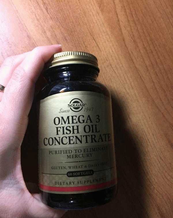 БАД SOLGAR OMEGA 3 FISH OIL CONCENTRATE фото