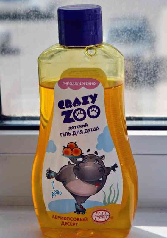 Детский гель для душа Весна Crazy zoo фото