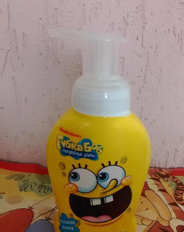 Мыльная пенка для купания Nickelodeon Губка Боб фото
