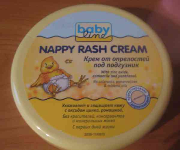 Крем под подгузник Baby line Nappy Rash Cream фото
