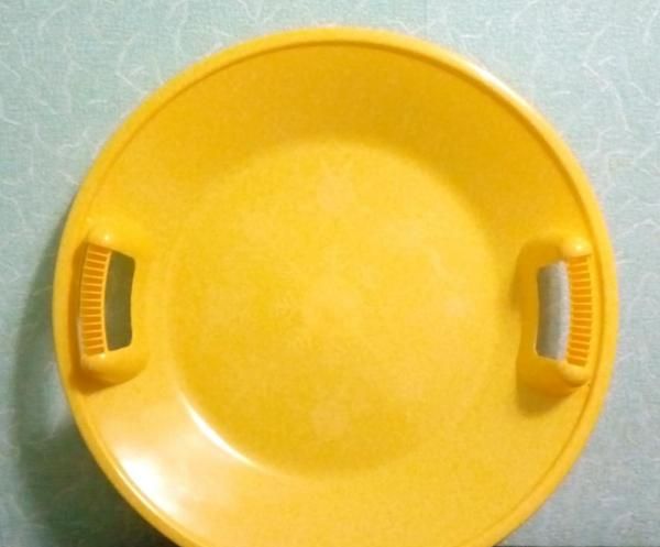 Санки-тарелка пластиковые Аймон фото