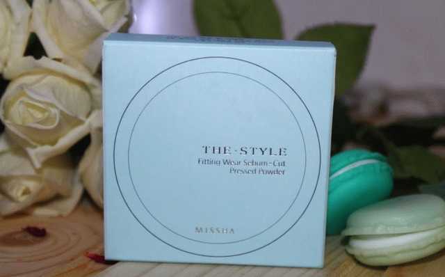 Missha The Style Fitting Wear Sebum-Cut Pressed Powder  фото
