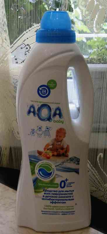 Средство для мытья всех поверхностей в детской комнате AQA baby фото