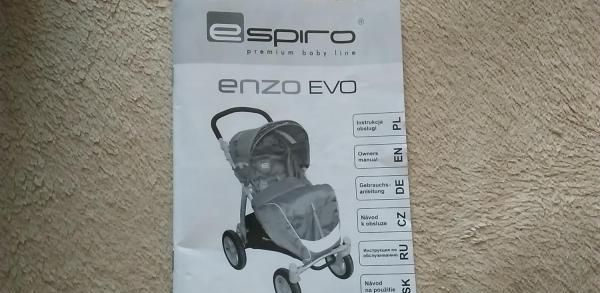 Детская коляска Espiro Enzo Evo 2 в 1 фото