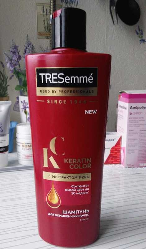 Шампунь TRESemme keratin color для окрашенных волос фото