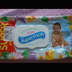 Детские влажные салфетки Superfresh для