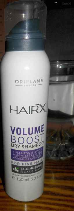 Сухой шампунь Oriflame Hairx Volume Boost фото