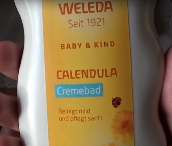 Средство для купания младенцев Weleda Calendula Bad фото