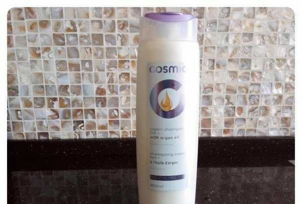 Шампунь Cosmia Для сухих и поврежденных волос с маслом арганы фото