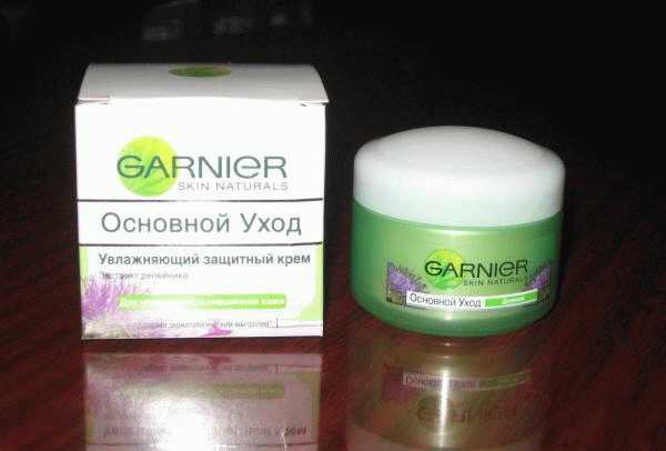 Дневной увлажняющий защитный крем для лица Garnier Skin Naturals Основной уход фото