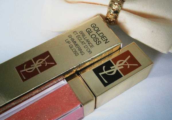 YSL Golden Gloss Shimmering Lip Gloss   