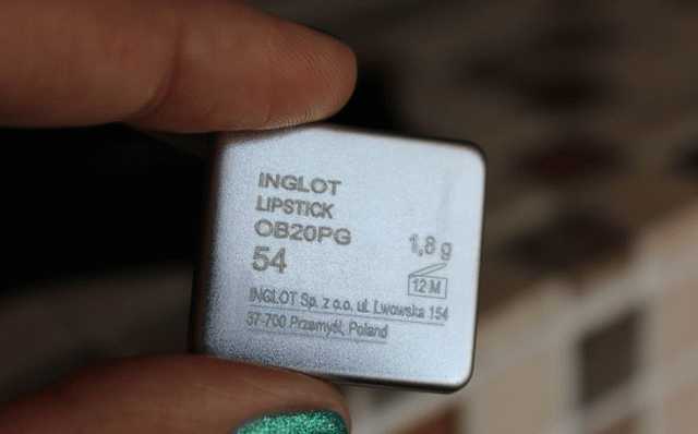 Inglot Freedom System Square Lipstick #54 фото