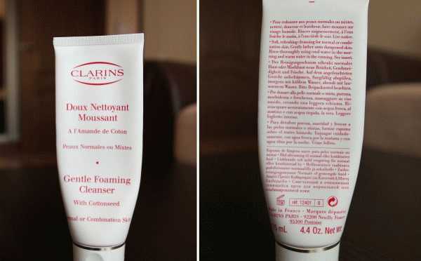 Clarins Gentle Foaming Cleanser With Cottonseed  фото