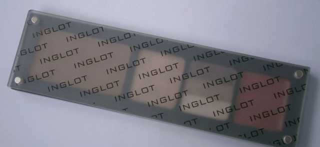 Inglot Freedom System: Eye Shadow Rainbow №117, Lipstick №85, Sculpting Powder №510 фото