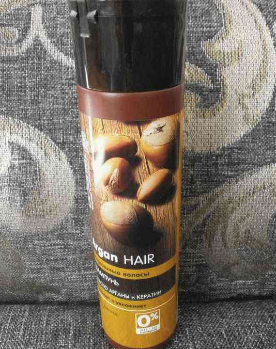 Шампунь для волос Dr. Sante Увлажняющий с маслом арганы и кератином фото