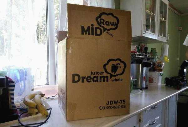 Соковыжималка шнековая RawMID Dream Juicer Whole DJW-01 фото
