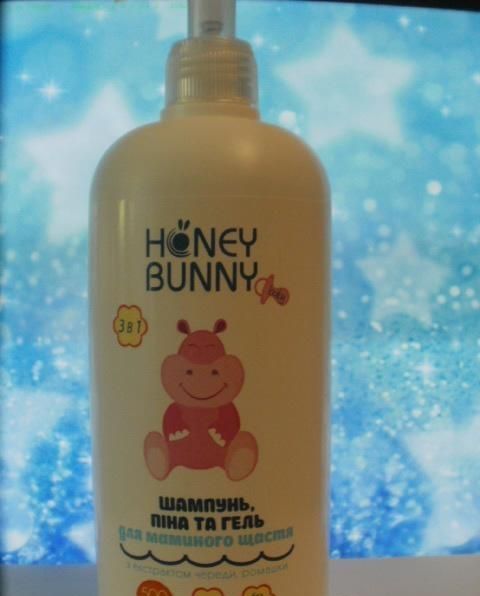 Детское средство для купания Honey Bunny 3 в 1 фото