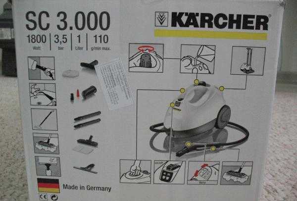 Пароочиститель Karcher SC 3.000 фото