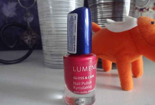 Лак для ногтей Lumene Gloss&amp;Care с минеральным комплексом фото