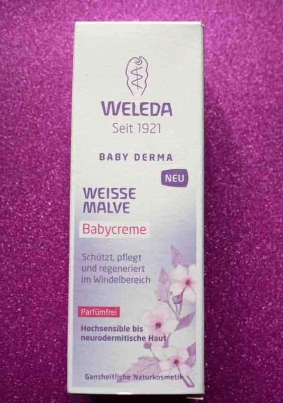 Крем для гиперчувствительной кожи в области пеленания Weleda Baby Derma с алтеем фото
