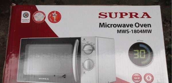 Микроволновая печь Supra MWS-1804mw фото