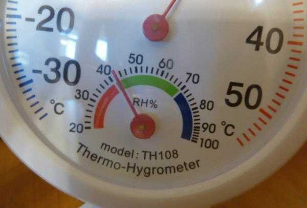 Термометр-гигрометр механический Anymetre фото