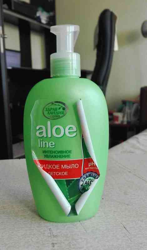 Детское жидкое мыло Страна Здравландия Aloe Line фото
