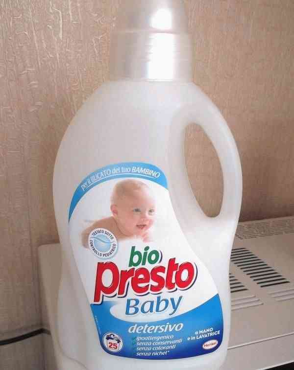 Жидкое средство для стирки детского белья Henkel Bio presto baby фото