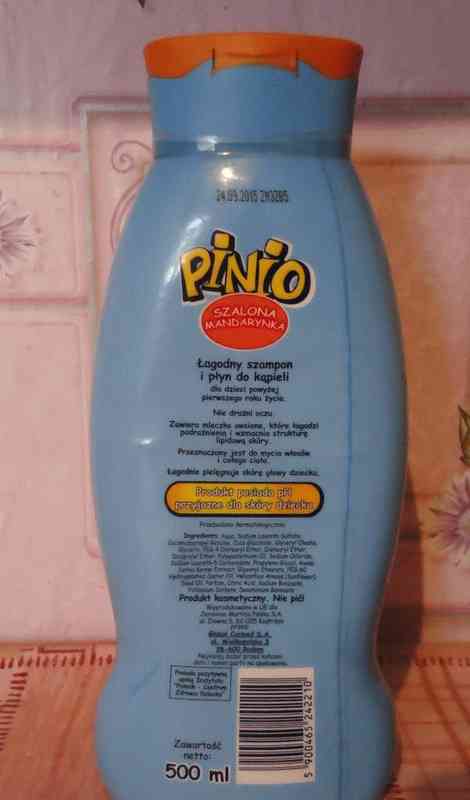 Детский шампунь Pinio фото