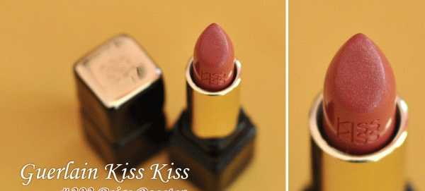 Guerlain Kiss Kiss Lipstick Shaping