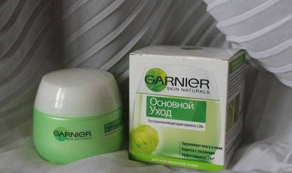 Крем Garnier skin naturals Основной уход ультраувлажняющий крем-свежесть 24 ч фото