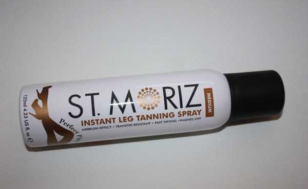 St. Moriz instant leg tanning spray medium - тонирующий спрей для ног &quot;Идеальные ножки&quot;, светлый оттенок фото