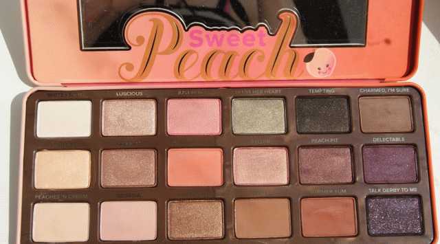 Too Faced Sweet Peach Palette фото