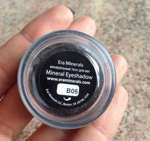 Мои отношения с тенями для бровей Era Minerals Eye Shadow в оттенке B05 фото