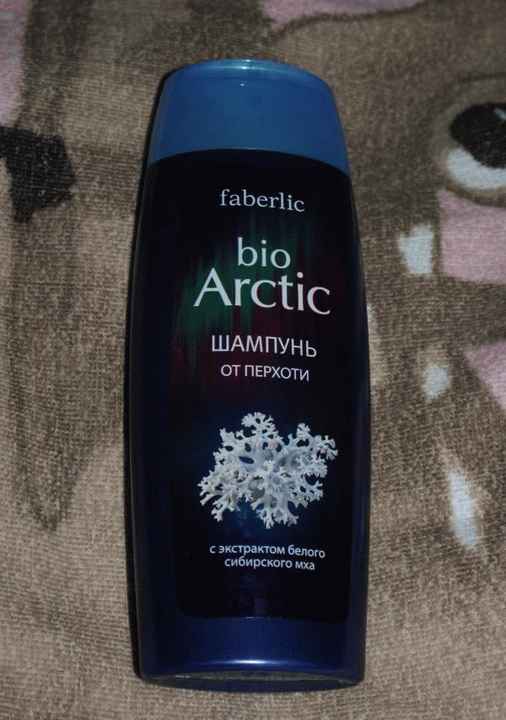 Шампунь от перхоти Faberlic Bio Arctic с экстрактом белого сибирского мха фото