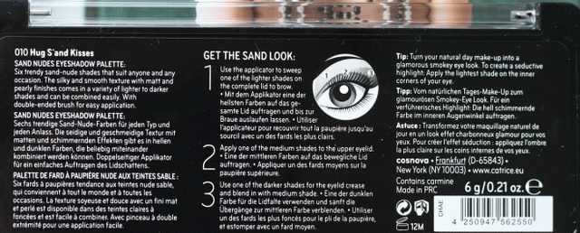Палетка теней для век Sand Nudes Eyeshadow Palette от Catrice фото