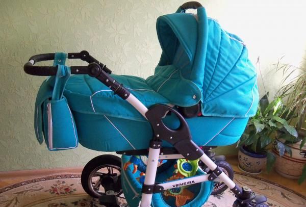 Детская коляска Wenecja Bambino 2 в 1 фото
