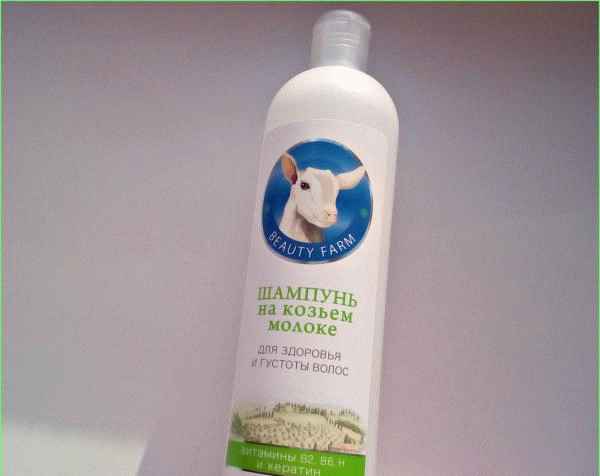 Шампунь на козьем молоке Beauty Farm Для здоровья и густоты волос фото