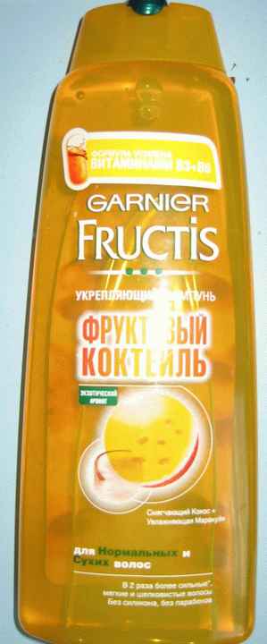 Шампунь Garnier Fructis Сила витаминов Увлажнение фото
