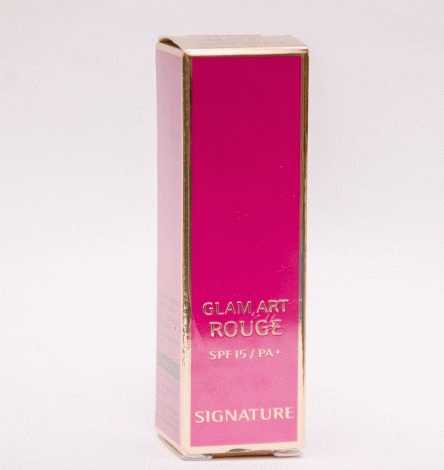 Подарок, который подошел. Missha Signature Glam Art Rouge Lipstick #Peiny plum R Slv901 SPF 15++ фото