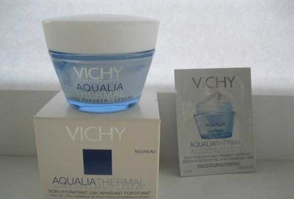 Легкий увлажняющий крем для лица Vichy Aqualia Thermal 48 часов фото