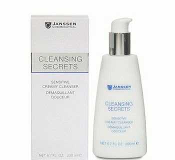 Cleansing Secrets Sensitive Creamy Cleanser от Janssen или арахисовое масло в действии фото