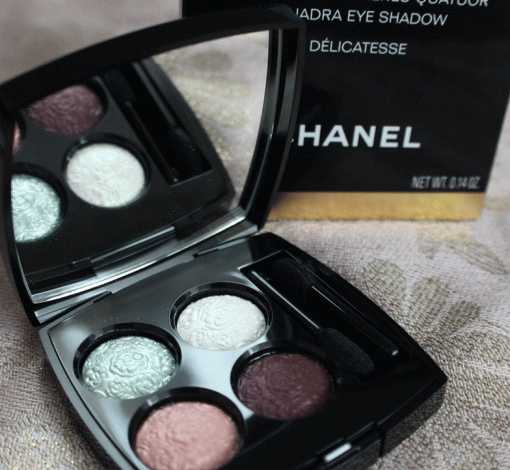Chanel Ombres Fleuries Quadra Eye Shadow Delicatesse фото