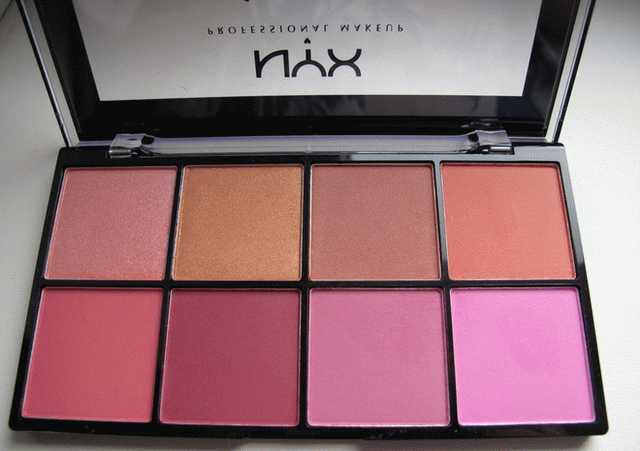 NYX Sweet cheeks blush palette фото