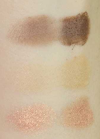 Минеральные тени от Lumiere часть 2: Lumiere Eye Pigment Blond, Gold Salmon и Bon Bon фото