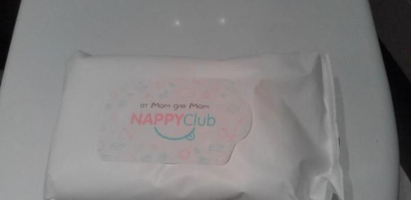 Детские влажные салфетки Nappy Club фото